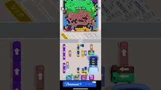 Bubble Bus: Parking Jam Puzzle Level 176