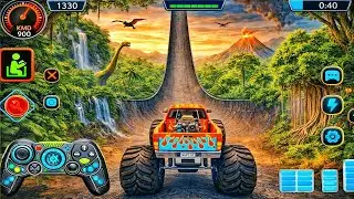 Monster Truck Mega Ramp Impossible Driver - 4x4 Ultimate Car Stunts GT Racing- Android GamePlay 2026