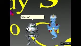 M.S. Agent Genie & Robbie in a VRML World