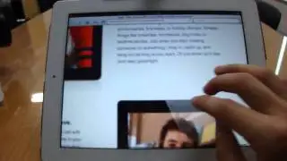 Apple iPad2 Tablet - Webpage -