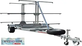 Malone MegaSport Outfitter 3-poziomowa przyczepa kajakowa