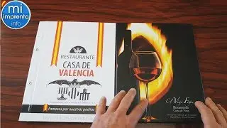Cartas para Restaurante Premium