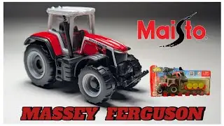 Massey Ferguson Tractor - Maisto Mini Work Machine