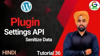 WordPress Plugin Settings API - Save, Validation & Sanitize Data || Guri Web Developer || WordPress