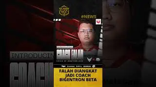 NEWS‼️FALAH RESMI JADI COACH BIGETRON BETA🔥 #shorts #mlbb