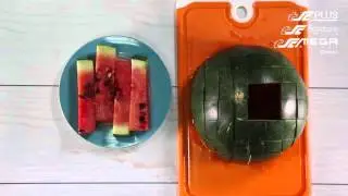 Square-cut Watermelon trick