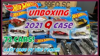 РАСПАКОВКА Кейса Hot Wheels 2021 Q - ОТЛИЧНЫЙ кейс!!!