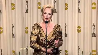 Meryl Streep - Press Room Cam
