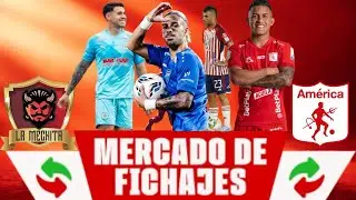 🔴INFOMECHITA 7:30 PM - 9 ENE💣ACTUALIZACIÓN AL MERCADO DE FICHAJES DEL AMÉRICA💥