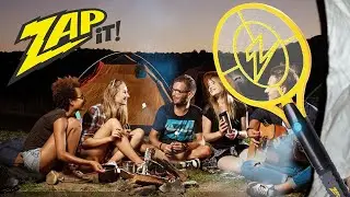 ZAP IT! Bug Zapper Rechargeable Bug Zapper Racket, 4,000 Volt, USB Charging Cable