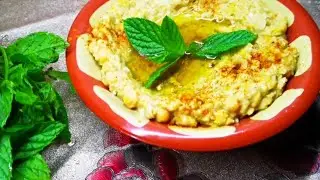مسبحة الحمص على الطريقة اللبنانيه ب ٣ دقايق فقط | Lebanese Musabaha Humumus