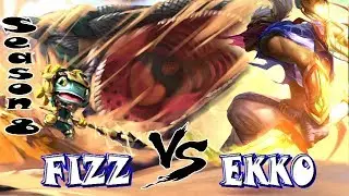 Fizz vs Ekko Season 8. New Runes