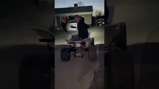 WHEN I FIRST GOT MY YFZ 450R ! HMF EXHAUST! #yamaha #yfz450 #savesportsquads #raptor700r #atv#