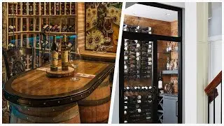 75 Premium Brown Floor Wine Cellar Design Ideas You'll Love 🔴