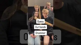 Who is the drummer??? 🥁🥁 #drums #drums drummers #band #music