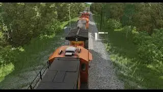 Sikeston Coal Train on the BNSF River Sub