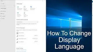 How to Change Language on Windows 10