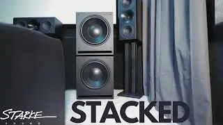 SUBWOOFER REVIEW! Starke Sound SW15P STACKED