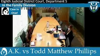 A.K., a Mother vs Todd Matthew Phillips, October 19, 2020