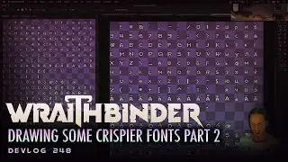 Drawing Some Crispier Fonts part 2