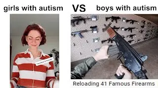 girls with autism vs boys with autism