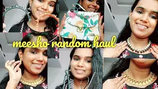 meesho random haul# jewelry * bag* clips* handpicked selected products haul