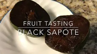 Fruit Tasting: Black Sapote