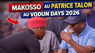 Général makosso nous parle de ça renconte avec Patrice talon le président beninois aux Vodun days
