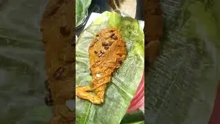 Mutton full Leg grill using Banana leaf #food #cooking #mutton