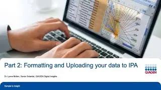 IPA Webinar: Part 2: Formatting and Uploading Your Dataset into IPA