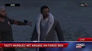 Tasty Marquez macht eine Ansage an Farud Ben