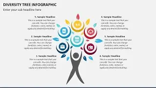 Diversity Tree Infographic Animated PPT Slides