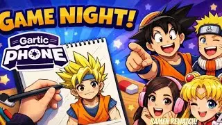 Gartic Phone: Anime Game Night!