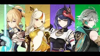 Genshin Impact: Boss Gauntlet with Nation Leaders (VJean Ningguang Sara Alhaitham)