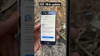 iOS 18.6 update iPhone SE 2020 #vairal