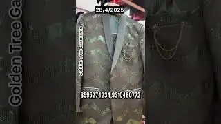 2000/- Three piece suit available party wear and official for men fashion Golden Tree Garments
