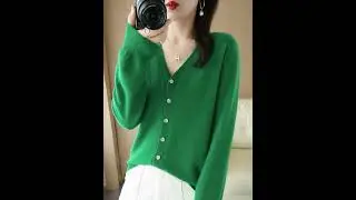 🌸 2025 Korean Fashion Cardigans for US Women | Spring & Fall Knitwear