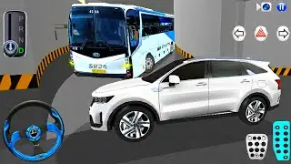 New Express Bus Vs Sorento Car Parking - 3D Driving Class 2026 - 3D Driving Class Game - Car Game