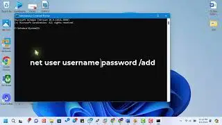How to Create User Account Using CMD | Command Prompt