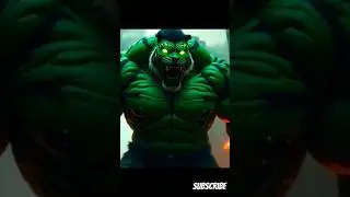Hulk and tiger 🐯 dangerous #shorts #short #shortvideo #trending #viral #ai #animal #hulk #tiger#lion