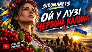 Ой у лузі червона калина 💛💙 сучасна драйвова версія пісні | Сіроманець