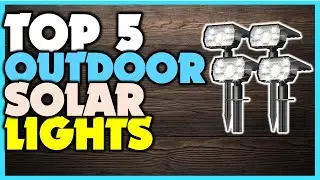 🔶 Top 5 Outdoor Solar Lights 🏆 Best Outdoor Solar Lights