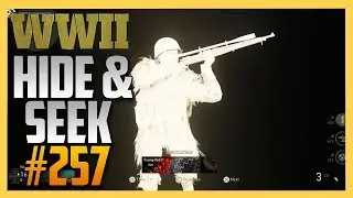 ILLEGAL HIDING SPOT - Hide and Seek #257 (Call of Duty WW2) | Swiftor