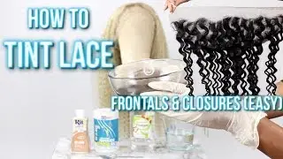 How To Tint Lace | Jazzie Jae T