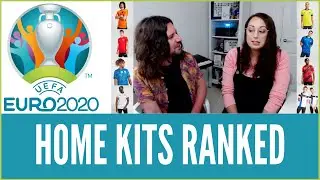 👕 EURO 2020 HOME KITS RANKED | #Euro2020