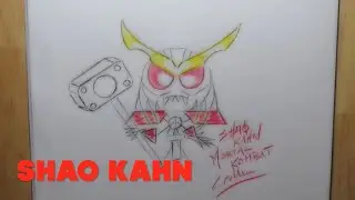 Easy to Draw Best Popular Mortal Kombat Shao Kahn Art - Lana3LW