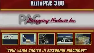 Auto Pac 300 Strapping Machine by PAC Strapping
