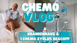 VLOG #16: Lymphdrüsenkrebs Hodgkin Lymphom: mein 1. Chemotherapie Zyklus BEACOPP-eskaliert 💉🎗