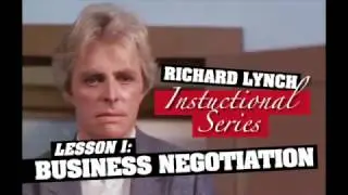 Richard Lynch demonstrates Business Negotiation