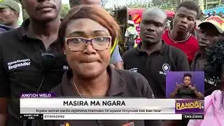 Ng'at 1 otho ka mamoko 14 oyudo hinyruok tok bas lwar kuomgi, Ngara Nairobi | #RamogiTV